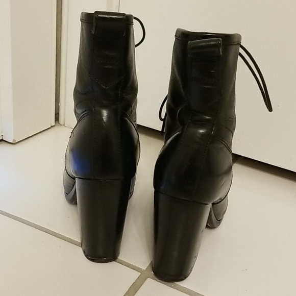 Rag & bone combat booties 38 - Picture 4 of 8